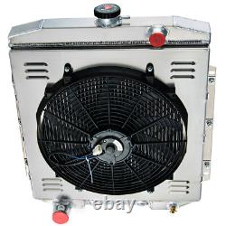 3 Row Radiator Shroud Fan For Ford Country Squire Ranch Wagon V8 1954 1955 1956