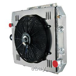 3 Row Radiator Shroud Fan Relay For 1954-1956 Ford Country Squire 3.9L 5.1L V8