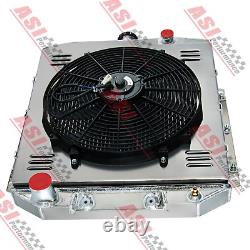 3-Row Radiator Shroud Fan Relay For 195456 Ford Country Squire V8 3.9L 5.1L