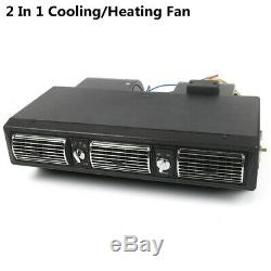 32Pass Coil 2 IN 1 Car Truck Heater Air Conditioner Blower Fan 12V Heating Air