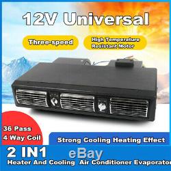 32Pass Coil 2 IN 1 Car Truck Heater Air Conditioner Blower Fan 12V Heating Air