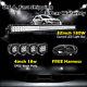 32inch Led Light Bar Curved + 4 Cree Led Work Pods Off Road Truck Ford Jeep 30