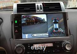 360° Bird View 4CH Camera Car Parking Helper Kit Cam DVR Recorder Alarm System
