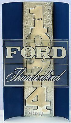 3D Dealer Showroom Promo Sign 1974 Ford Thunderbird/Galaxie/LTD/Country Squire