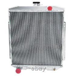 4 Row Aluminum Radiator for 1954-1956 1955 Ford Fairline Country Squire Mainline