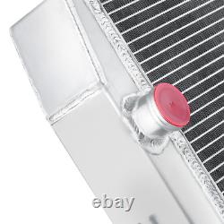 4 Row Aluminum Radiator for 1954-1956 1955 Ford Fairline Country Squire Mainline