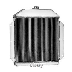 4 Row Radiator For 49-53 Ford Country Squire Sedan Base 3.5L 4.2L Ford V8 Engine