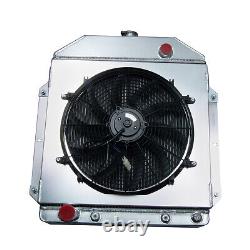 4 Row Radiator Shroud Fan For 1950-1953 Ford Country Squire Sedan Ford Engine