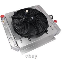 4 Row Radiator Shroud Fan For 1954-56 Ford Country Squire Courier Sedan Delivery