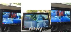 4CH Truck DVR Video Recorder + 7 Dash Monitor Front Rear Side Camera Van Bus