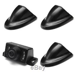 4CH Vehicle Car Mobile DVR Security Audio Video Recorder+4 CCD Cameras+IR Remote