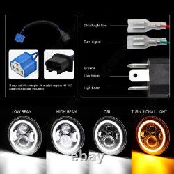 4PCS 5.75 5-3/4 LED Headlights DOT Hi Lo Beam for Ford Thunderbird Torino LTD