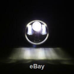 4pc 5.75 5 3/4 Round LED Headlight Hi Lo Halo Signal For Buick GMC Chevy Pickup