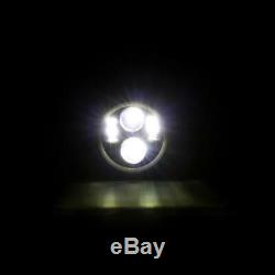 4pc 5.75 5 3/4 Round LED Headlight Hi Lo Halo Signal For Buick GMC Chevy Pickup