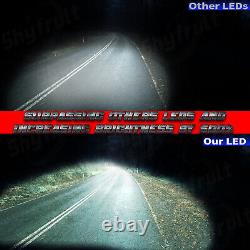 4pcs 5.75 5-3/4 inch LED Headlights Hi/Lo Beam for Ford Thunderbird Torino