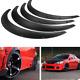 4pcs Universal Car Fender Wheel Arches Flare Extension Flares Wide Polyurethane