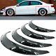 4x Carbon Fiber Car Fender Flares Arch Wheel Eyebrow Bodykit Stickers Mudguards