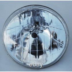 5-3/4 Halogen Crystal Clear Sealed Beam Glass Headlight Headlamp Bulbs Set Of 4