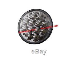 5-3/4 LED Cree Light Bulbs Crystal Clear Sealed Beam Headlight Headlamp Set AAF