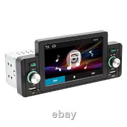 5 HD Screen IPS 1 Din Car Stereo Radio FM USB Charging AUX TF MP3 MP5 Player