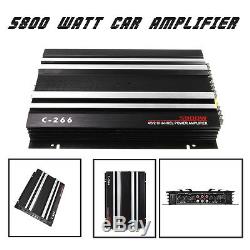 5800 Watt RMS 4/3/2 Channels Auto Car SUV Audio Power Stereo Amplifiers Amp 4Ohm
