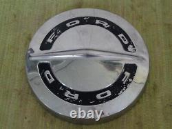 64 65 66 Ford Dog Dish HUB CAPS 10 1/2 Set of 4 Poverty Caps 1964 1965 1966
