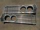 68 1968 Ford Galaxie 500 Grill Headlight Bezel Custom Country Squire Pair Nice