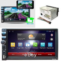 7 2 DIN Android 4.4 CAR HD STEREO GPS MP3 MP5 RADIO PLAYER BLUETOOTH FM/USB