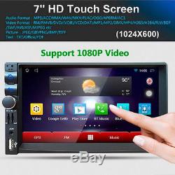 7 2 DIN Android 4.4 CAR HD STEREO GPS MP3 MP5 RADIO PLAYER BLUETOOTH FM/USB