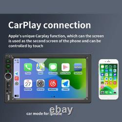 7 Double 2 DIN Built-in Carplay Car MP5 Player Bluetooth Radio SD/FM/USB/AUX