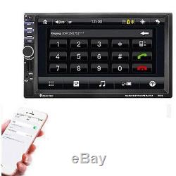 7 HD 2 Din Car MP5 Player GPS Navagation Bluetooth Auto Multimedia FM Radio AUX