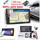 7''hd Touch Screen In-dash Car Gps Navigation Bluetooth Stereo Mp5 Player Fm Aux