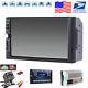 7 Touch Screen 2din Car Mp5 Player Fm Bluetooth Audio Stereo Radio Video+camera