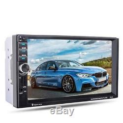 7''Touch Screen Double 2 Din Bluetooth Car GPS Stereo Radio MP5 USB/FM Player