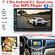 7inch 2din Hd Android 8.1 Car Radio Gps Navigation Audio Stereo Video Mp5 Player