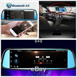 8'' 4G Touch Screen FHD Car Truck DVR Bluetooth WIFI GPS Video Recorder Dash Cam
