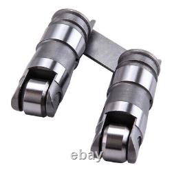 8 Pairs Hydraulic Roller lifter For Ford 302 289 221 400 351 351W With Link Bar