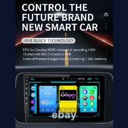 9 Android 10.0 Carplay Stereo Radio 2G+32G Player DSP WIFI GPS Navigation Video