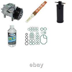 A/C Compressor, Drier, Rapid Seal, Tube & Oil Kit Fits 1991 Ford Country Squire