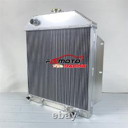 Aluminum Radiator For 1949-1953 FORD CAR SEDAN Country Squire Chevy Engine AT