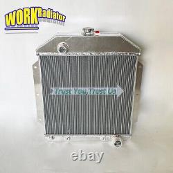 Aluminum Radiator fit Ford Country Squire Sedan Chevy Engines AT MT 1949-1953 52