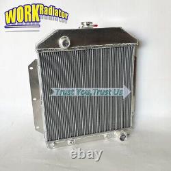 Aluminum Radiator fit Ford Country Squire Sedan Chevy Engines AT MT 1949-1953 52