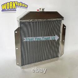 Aluminum Radiator fit Ford Country Squire Sedan Chevy Engines AT MT 1949-1953 52