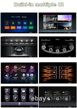 Android 10.0 10.1in Car Rear Seat Headrest Monitor HDMI Bluetooth WIFI USB 2+16G