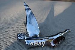 Art Deco Flying Winged Wing Godess Angel Hood Ornament Custom Truck Hot Rat Rod