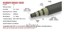 BRAKE HOSE SET Ford Country Squire 1967 Late, With WER Rear axle, Front Disc