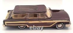 CONQUEST 1/43 Scale CQ3621 1963 Ford Galaxie Country Squire Maroon