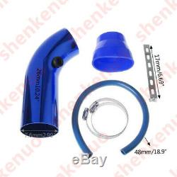 Car Cold Air Intake Filter Induction Kit Filter+ Pipe+ Accessories Hose System