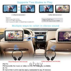 Car Headrest Monitor DVD Player MP5 Back Seat Multimedia Entertainment System