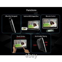 Car Headrest Monitor DVD Player MP5 Back Seat Multimedia Entertainment System